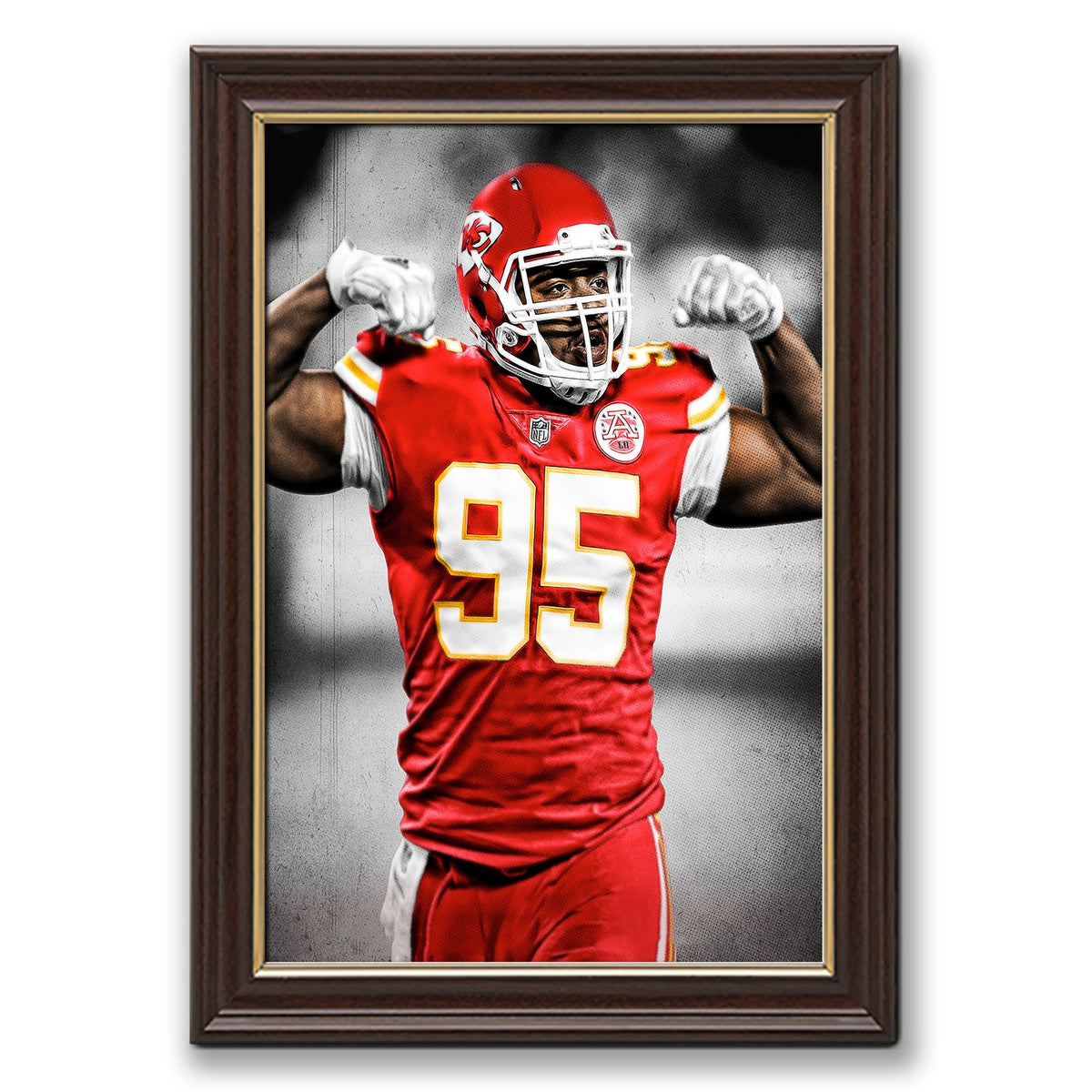 Chris Jones Art Sports Decorative Poster School Dormitory 7 Canvas Wall Art Poster Decor Gift