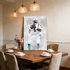 Cam Newton Celebrity Sports Art Poster School Dining Room Decoration 1 Canvas Wall Art Poster Decor Gift