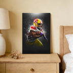 Clyde Edwards Helaire Art Sports Decorative Poster School Dormitory 3 Canvas Wall Art Poster Decor Gift