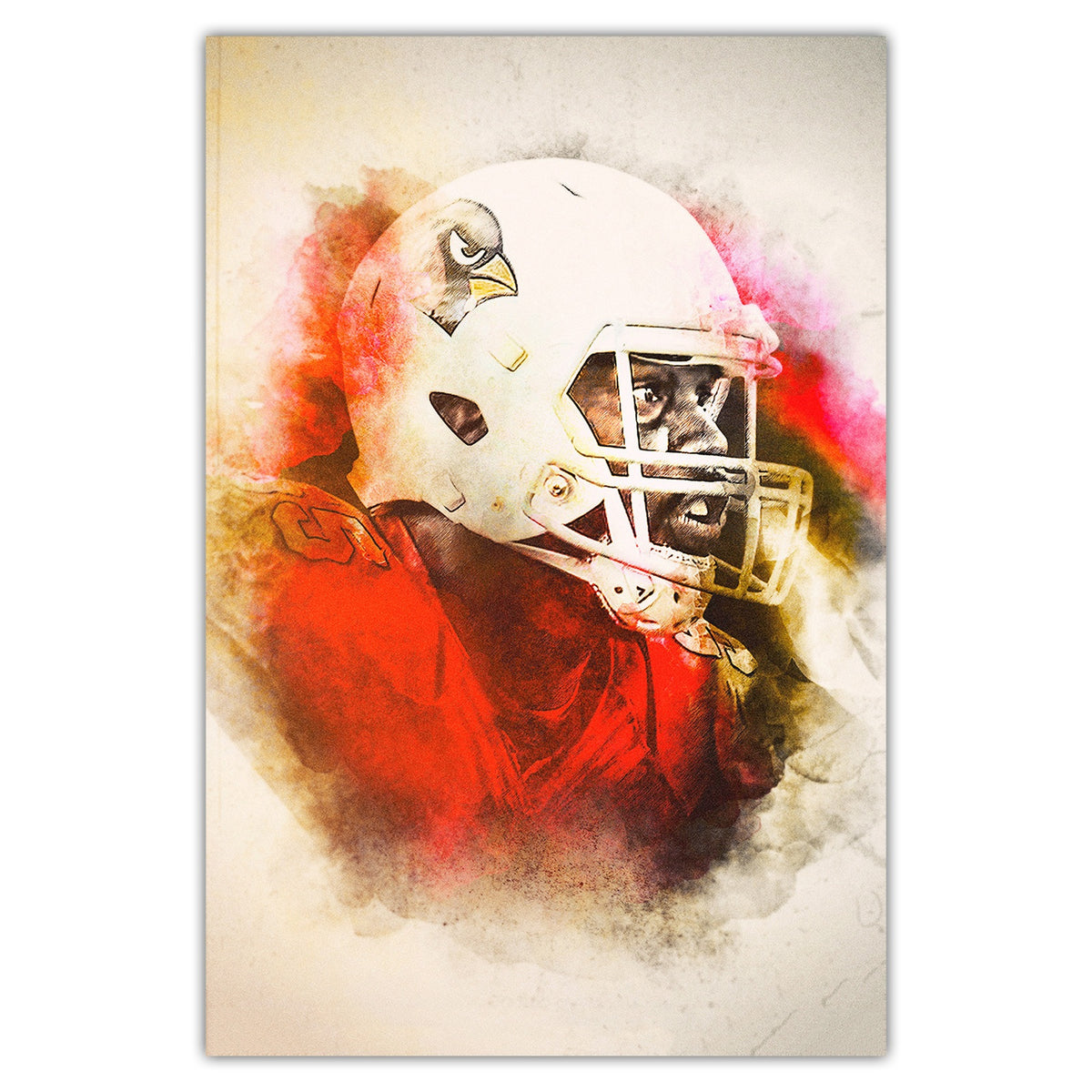 Chandler Jones Art Sports Decorative Poster School Dormitory 5 Canvas Wall Art Poster Decor Gift