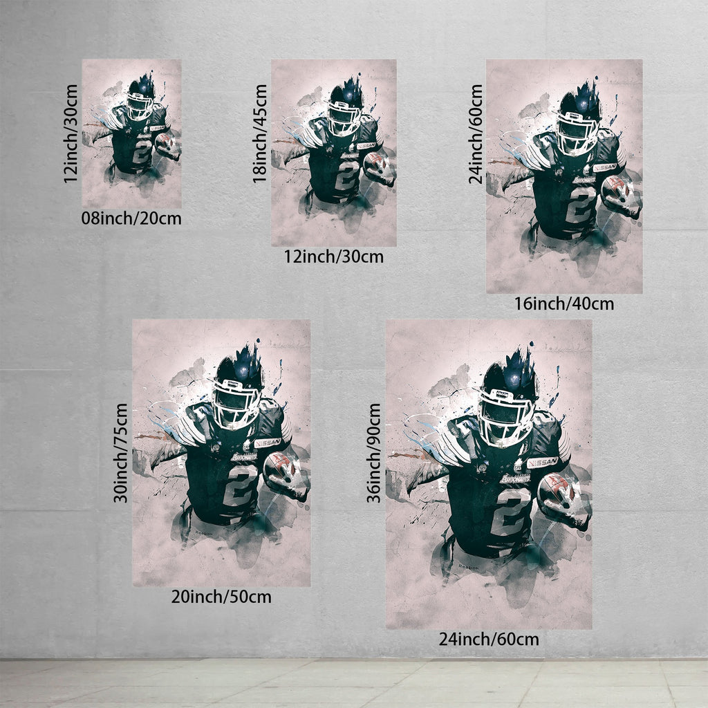 Chad Owens Art Sports Decorative Poster School Dormitory 0 Canvas Wall Art Poster Decor Gift