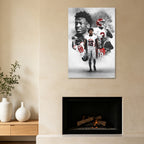 Calvin Ridley Art Sports Decorative Poster School Dormitory 8 Canvas Wall Art Poster Decor Gift