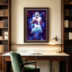 Dak Prescott Sports Celebrity Art Deco Poster 2 Canvas Wall Art Poster Decor Gift