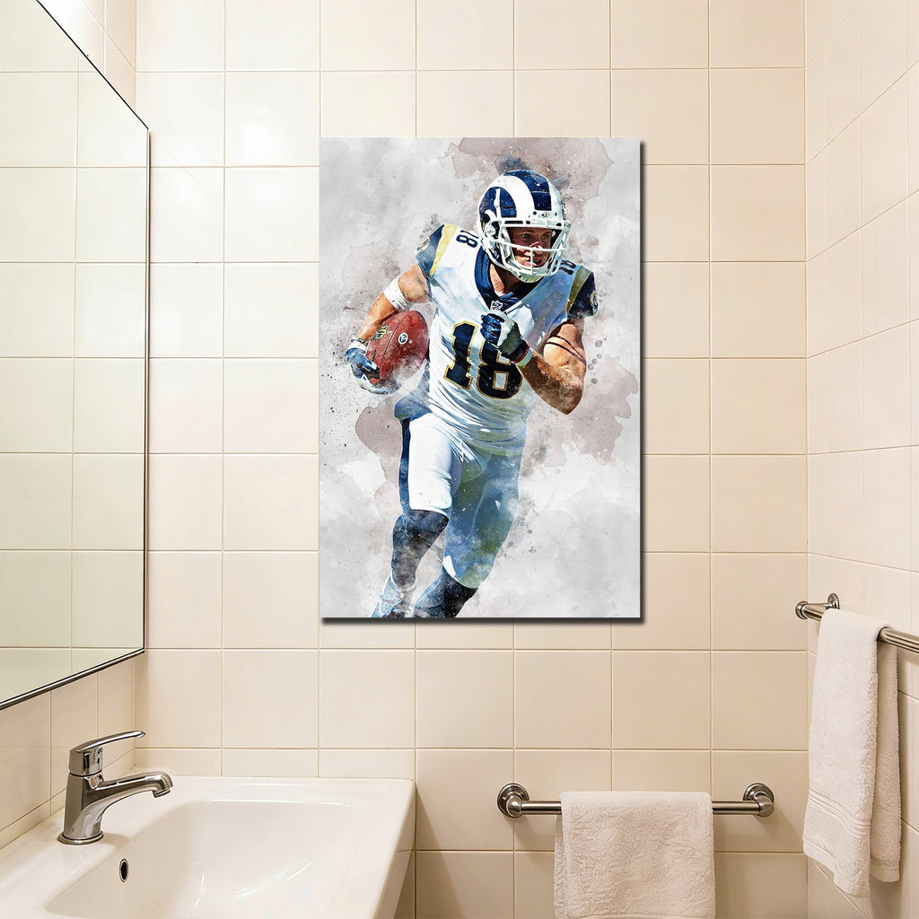 Cooper Kupp Celebrity Sports Art Poster School Dining Room Decoration 7 Canvas Wall Art Poster Decor Gift