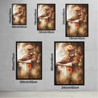 Baker Mayfield Art Sports Decorative Poster School Dormitory 3 Canvas Wall Art Poster Decor Gift