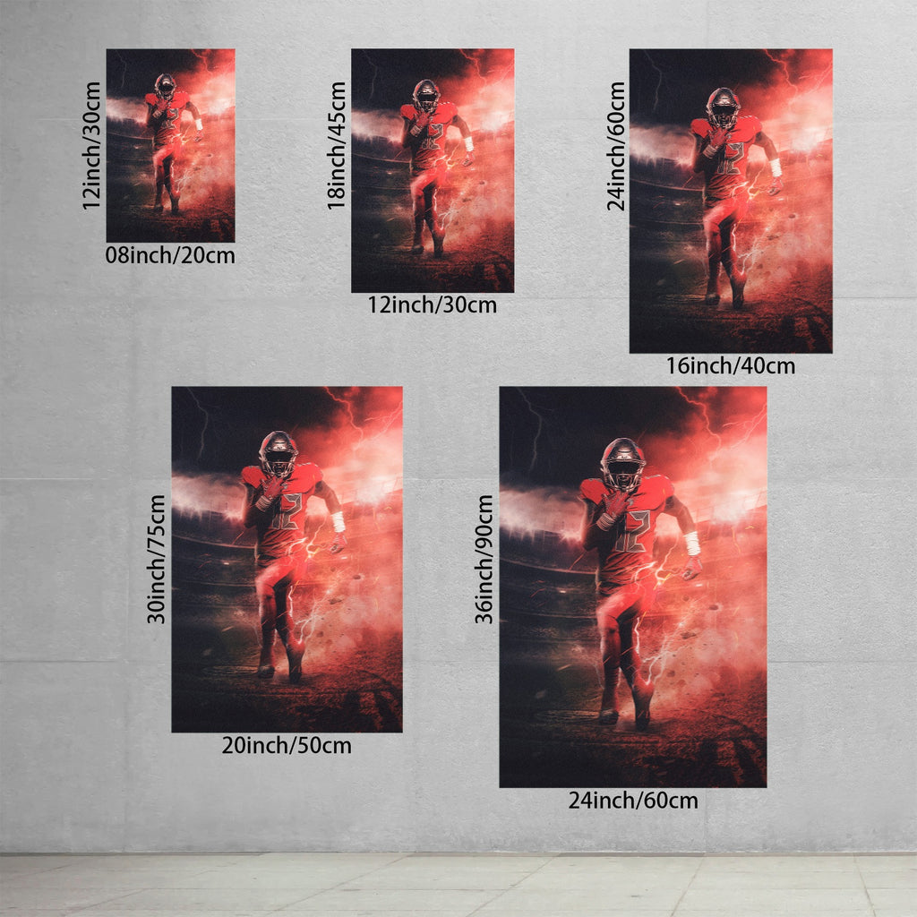 Chris Godwin Art Sports Decorative Poster School Dormitory 2 Canvas Wall Art Poster Decor Gift
