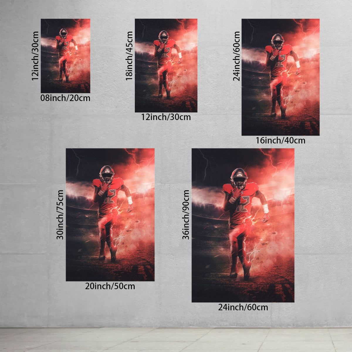 Chris Godwin Art Sports Decorative Poster School Dormitory 2 Canvas Wall Art Poster Decor Gift