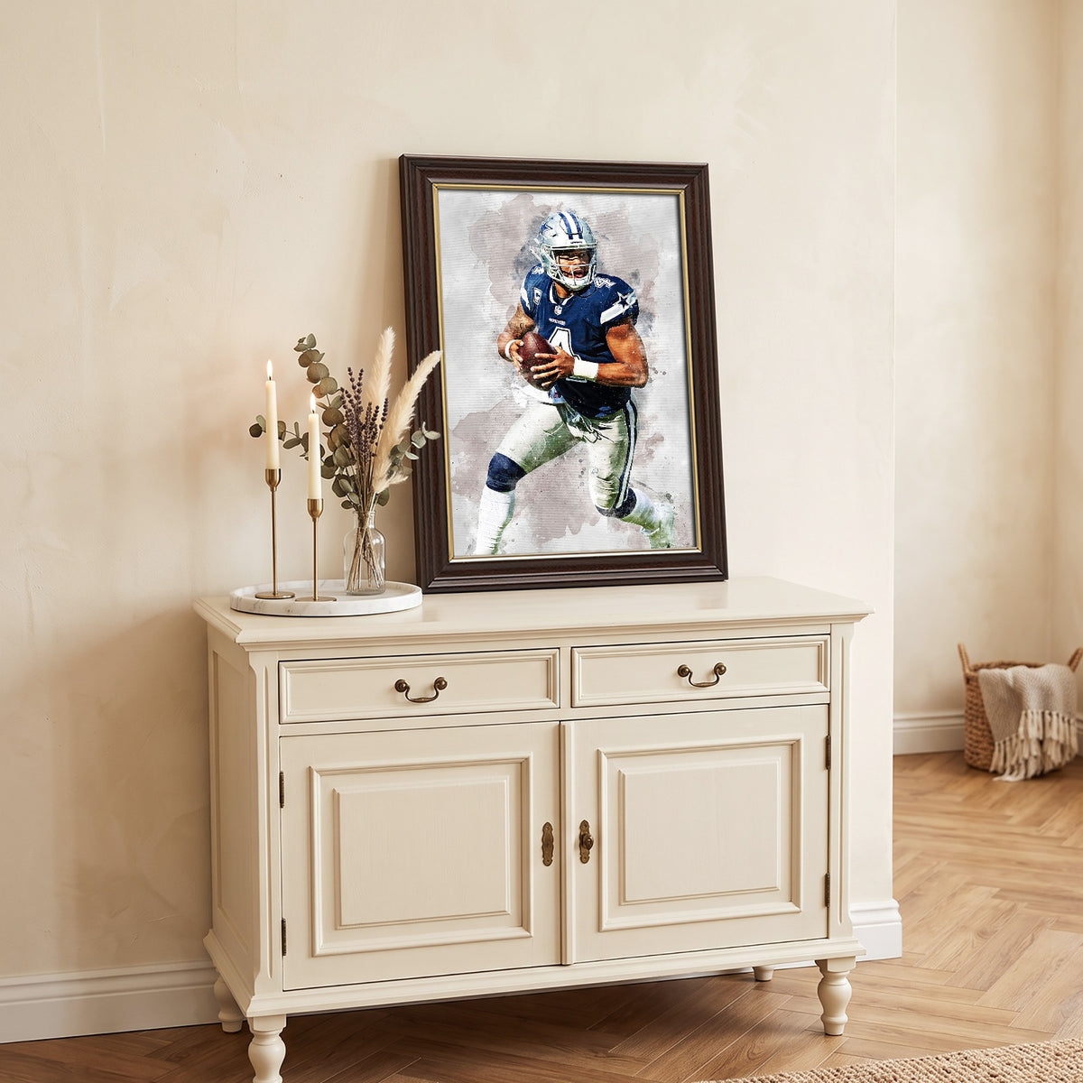 Dak Prescott 1Celebrity Sports Art Poster School Dining Room Decoration 0 Canvas Wall Art Poster Decor Gift