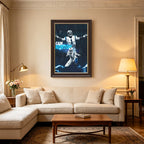 Cam Newton Sports Celebrity Art Deco Poster 5 Canvas Wall Art Poster Decor Gift
