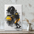 Ben Roethlisberger Art Sports Decorative Poster School Dormitory 4 Canvas Wall Art Poster Decor Gift