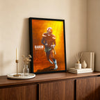 Baker Mayfield Sports Celebrity Art Deco Poster 8 Canvas Wall Art Poster Decor Gift