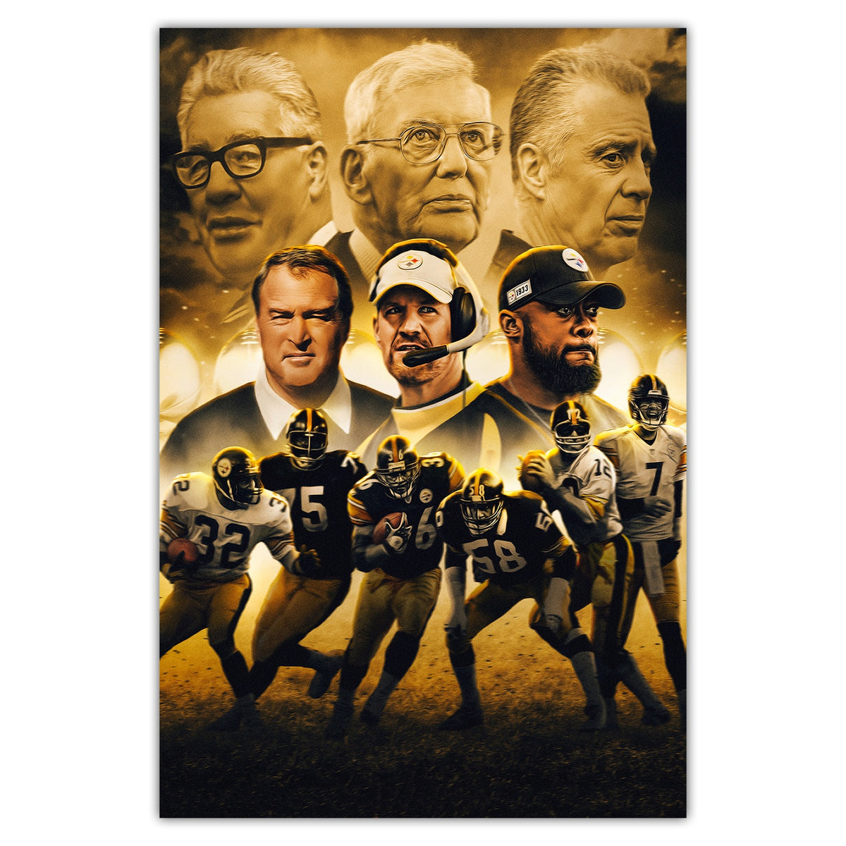 Ben Roethlisberger Art Sports Decorative Poster School Dormitory 0 Canvas Wall Art Poster Decor Gift