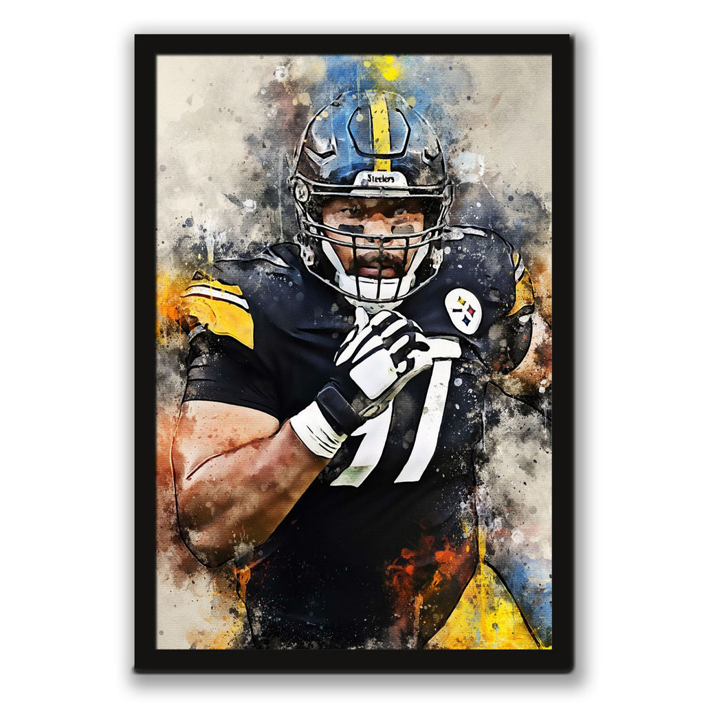 Cameron Heyward Celebrity Sports Art Poster School Dining Room Decoration 7 Canvas Wall Art Poster Decor Gift