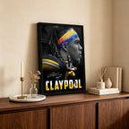 Chase Claypool Sports Celebrity Art Deco Poster 1 Canvas Wall Art Poster Decor Gift