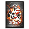 Baker Mayfield Sports Celebrity Art Deco Poster 10 Canvas Wall Art Poster Decor Gift