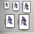 Dalvin Cook Art Sports Decorative Poster School Dormitory 9 Canvas Wall Art Poster Decor Gift