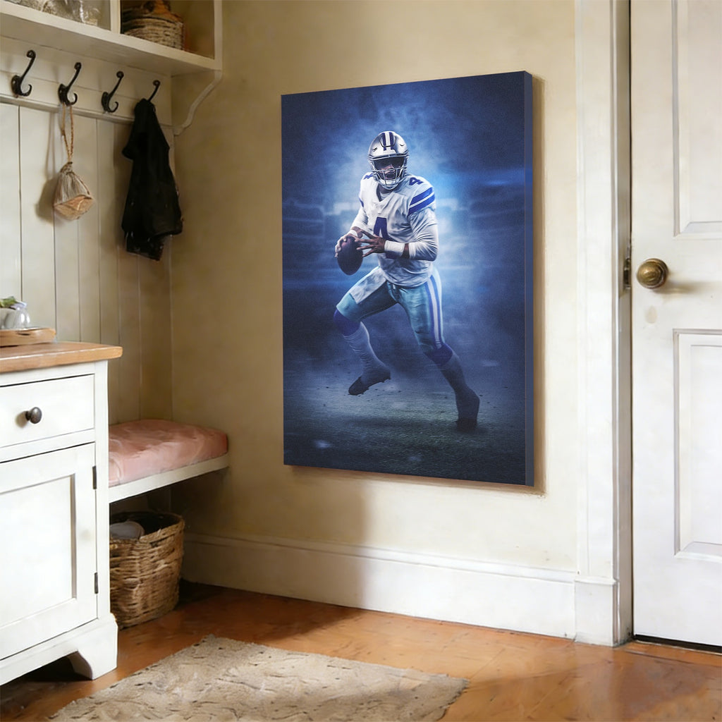 Dak Prescott 1Art Sports Decorative Poster School Dormitory 1 Canvas Wall Art Poster Decor Gift