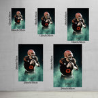Baker Mayfield Celebrity Sports Art Poster School Dining Room Decoration 11 Canvas Wall Art Poster Decor Gift