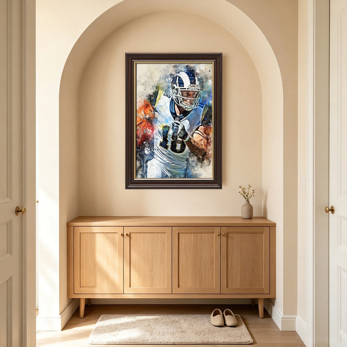 Cooper Kupp Celebrity Sports Art Poster School Dining Room Decoration 8 Canvas Wall Art Poster Decor Gift