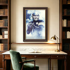 Ben Roethlisberger Art Sports Decorative Poster School Dormitory 1 Canvas Wall Art Poster Decor Gift