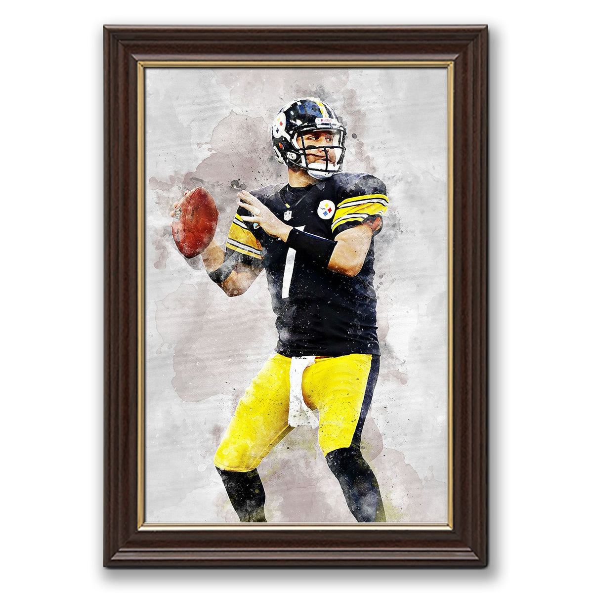 Ben Roethlisberger Celebrity Sports Art Poster School Dining Room Decoration 8 Canvas Wall Art Poster Decor Gift