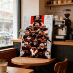 Baker Mayfield Sports Celebrity Art Deco Poster 9 Canvas Wall Art Poster Decor Gift