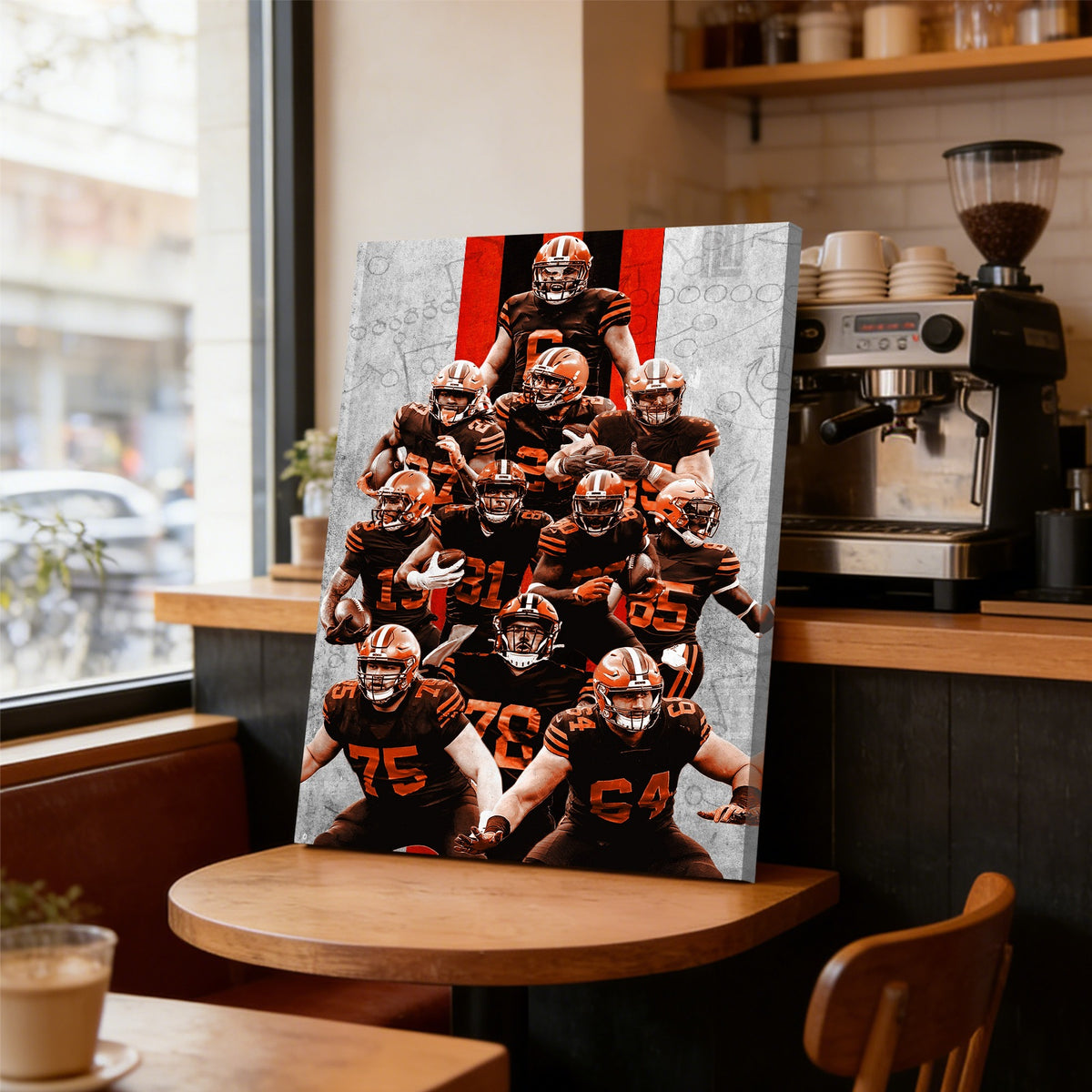 Baker Mayfield Sports Celebrity Art Deco Poster 9 Canvas Wall Art Poster Decor Gift