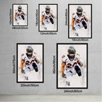 Brian Dawkins Art Poster 7 Canvas Wall Art Poster Decor Gift