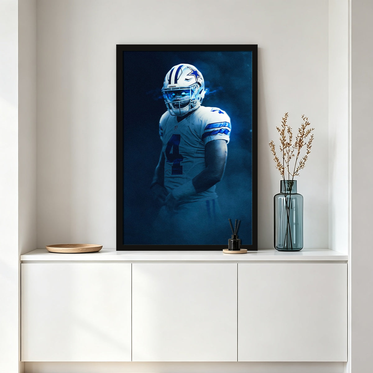Dak Prescott Art Sports Decorative Poster School Dormitory 2 Canvas Wall Art Poster Decor Gift