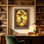 Barry Sanders Art Sports Decorative Poster School Dormitory 9 Canvas Wall Art Poster Decor Gift