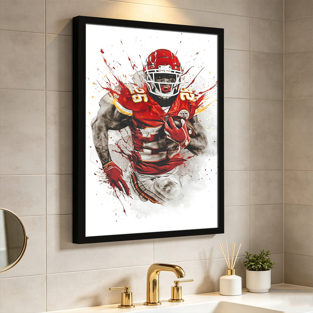 Damien Williams Art Sports Decorative Poster School Dormitory 8 Canvas Wall Art Poster Decor Gift