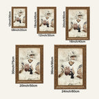 Dak Prescott Sports Celebrity Art Deco Poster 4 Canvas Wall Art Poster Decor Gift