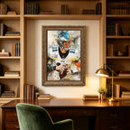 Carson Wentz Celebrity Sports Art Poster School Dining Room Decoration 7 Canvas Wall Art Poster Decor Gift