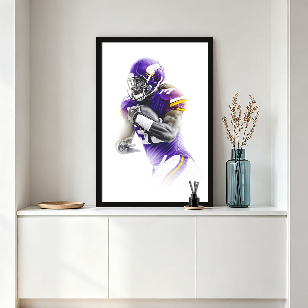 Dalvin Cook Art Sports Decorative Poster School Dormitory 9 Canvas Wall Art Poster Decor Gift