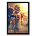 Chris Harris Art Sports Decorative Poster School Dormitory 5 Canvas Wall Art Poster Decor Gift
