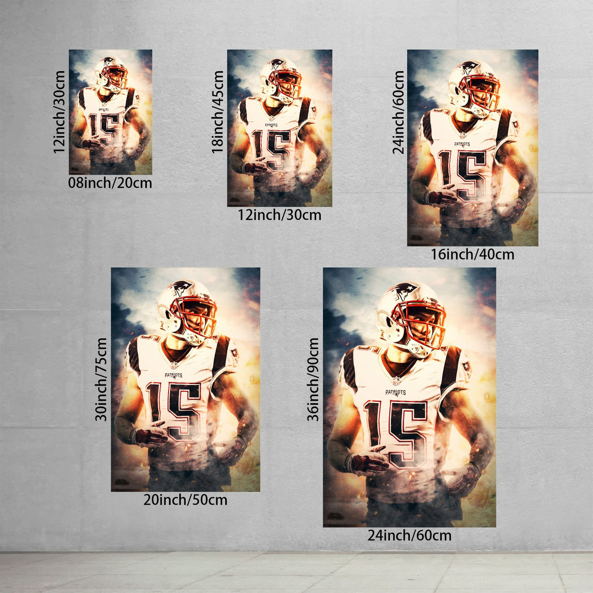 Chris Hogan Art Sports Decorative Poster School Dormitory 9 Canvas Wall Art Poster Decor Gift