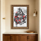 Calvin Ridley Austin Hooper Mohamed Sanu Sr Matt Ryan Celebrity Sports Art Poster School Dining Room Decoration 2 Canvas Wall Art Poster Decor Gift