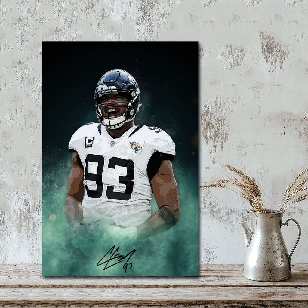 Calais Campbell Celebrity Sports Art Poster School Dining Room Decoration 7 Canvas Wall Art Poster Decor Gift