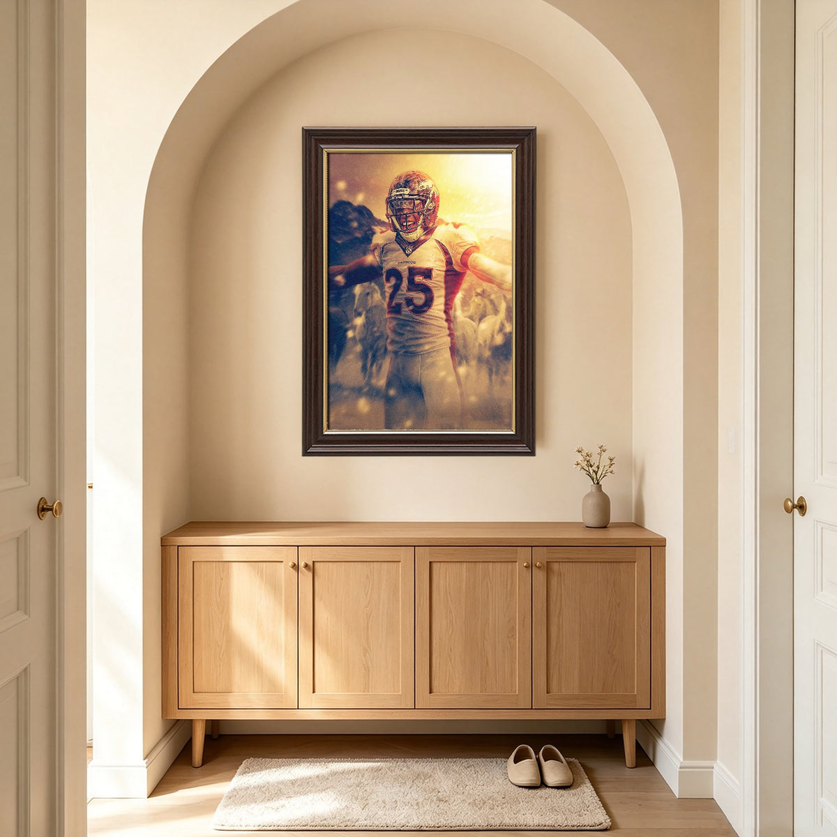 Chris Harris Art Sports Decorative Poster School Dormitory 5 Canvas Wall Art Poster Decor Gift