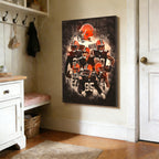Baker Mayfield Kareem Hunt Austin Hooper Denzel Ward Art Sports Decorative Poster School Dormitory 1 Canvas Wall Art Poster Decor Gift
