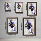 Dalvin Cook Celebrity Sports Art Poster School Dining Room Decoration 3 Canvas Wall Art Poster Decor Gift