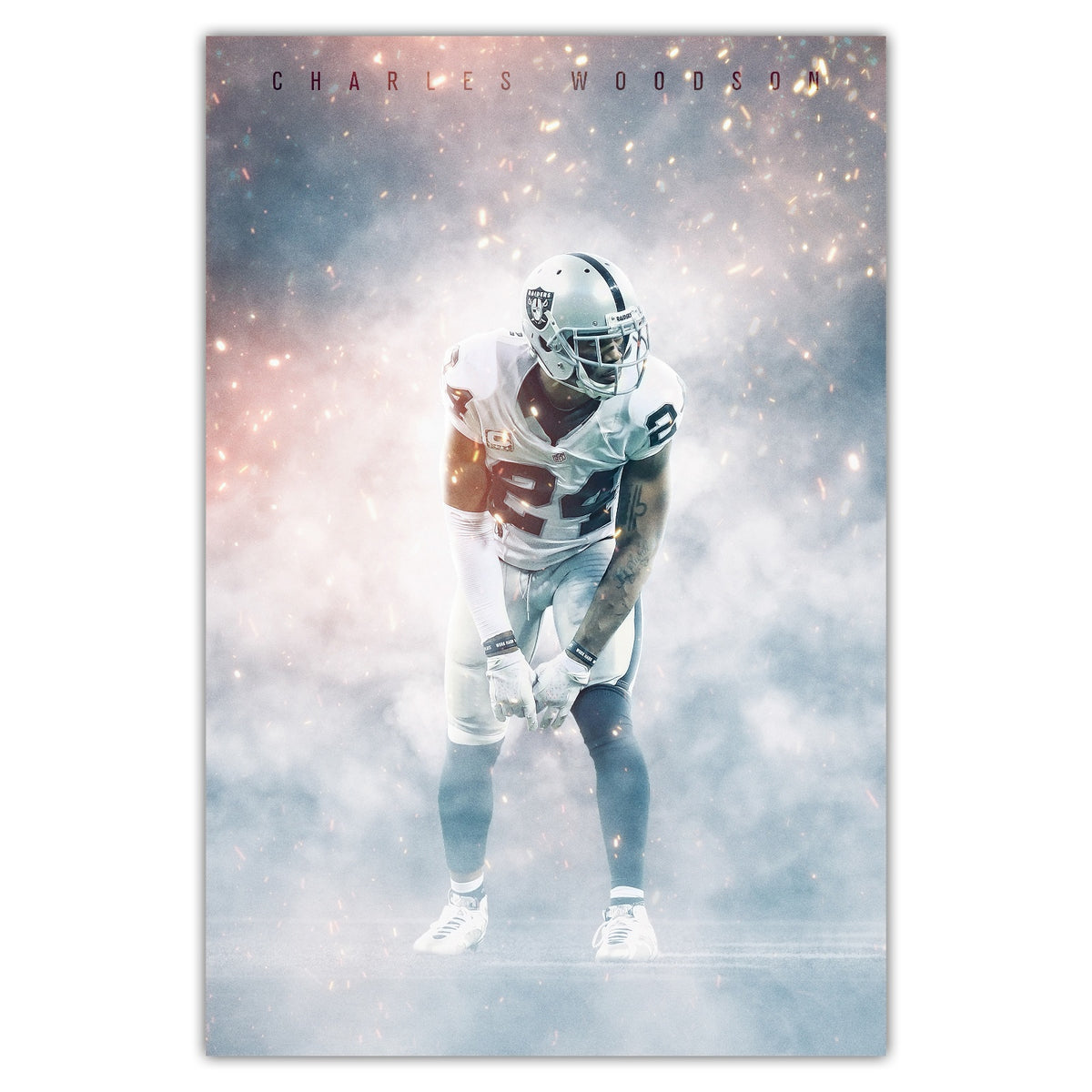 Charles Woodson Celebrity Sports Art Poster School Dining Room Decoration 3 Canvas Wall Art Poster Decor Gift