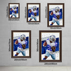 CeeDee Lamb Celebrity Sports Art Poster School Dining Room Decoration 8 Canvas Wall Art Poster Decor Gift