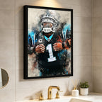 Cam Newton Celebrity Sports Art Poster School Dining Room Decoration 2 Canvas Wall Art Poster Decor Gift