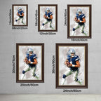 Dak Prescott 1Celebrity Sports Art Poster School Dining Room Decoration 0 Canvas Wall Art Poster Decor Gift