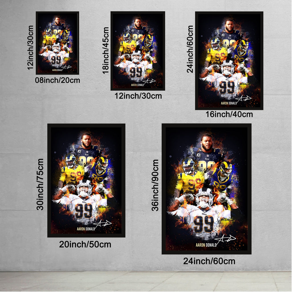Bobby Wagner Celebrity Sports Art Poster School Dining Room Decoration 2 Canvas Wall Art Poster Decor Gift