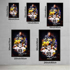 Bobby Wagner Celebrity Sports Art Poster School Dining Room Decoration 2 Canvas Wall Art Poster Decor Gift