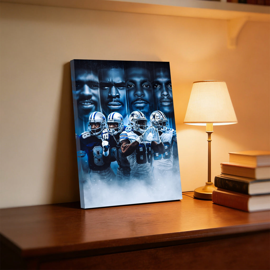 CeeDee Lamb Art Sports Decorative Poster School Dormitory 6 Canvas Wall Art Poster Decor Gift
