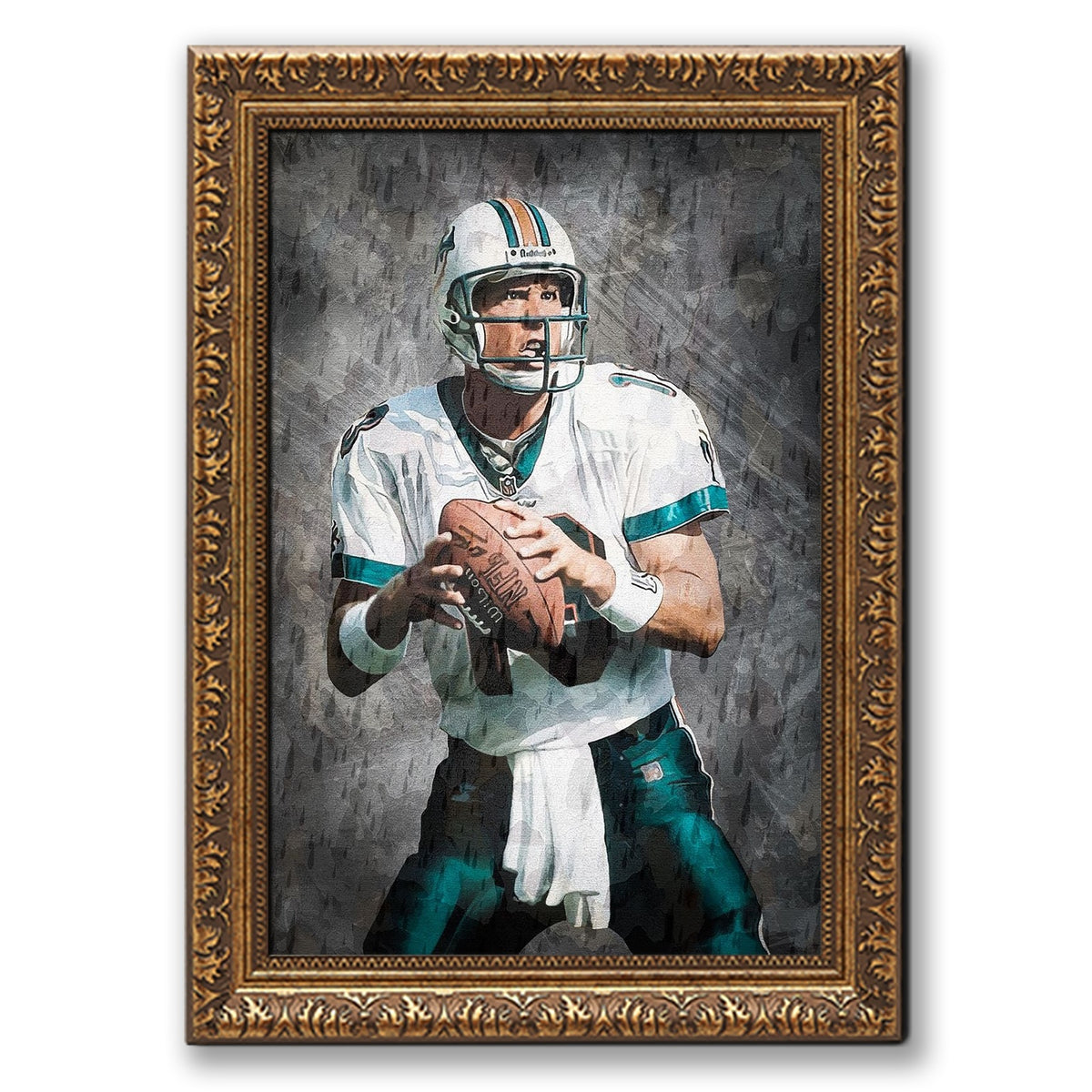 Dan Marino Celebrity Sports Art Poster School Dining Room Decoration 0 Canvas Wall Art Poster Decor Gift