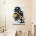 Ben Roethlisberger Art Sports Decorative Poster School Dormitory 4 Canvas Wall Art Poster Decor Gift